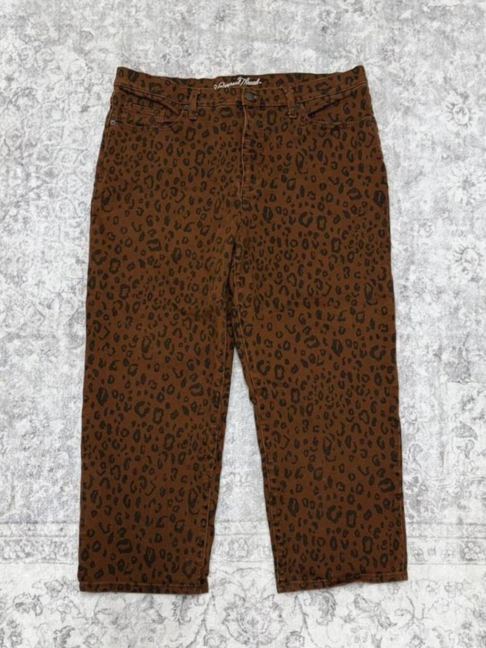 Universal Thread cheetah leopard print jeans